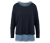 2-in-1-Sportshirt, blau - blau